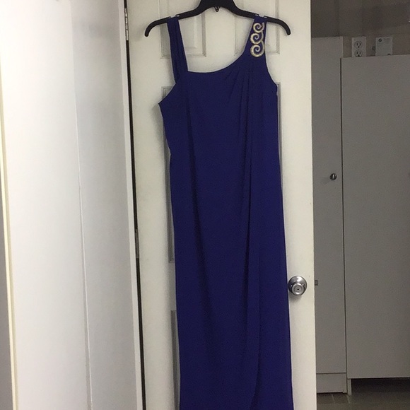 Dresses & Skirts - GREEK GODDESS STYLE ROYAL BLUE GOWN